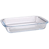 Rectangle High Borosilicate Glass Plate Dish
