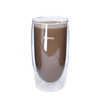 High Borosilicate Double Wall Glass Coffee Mug