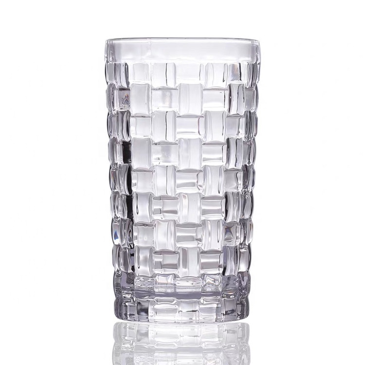 Carved Hightall Glass