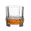 Vintage Twisted Handmade Crystal Plain Reusable Whiskey Glass