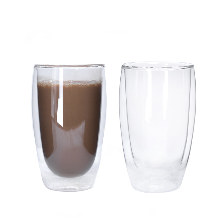 Double High Borosilicate Glass Coffee Cup