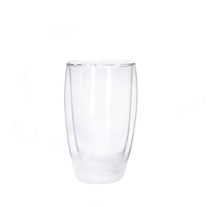 Double High Borosilicate Glass Coffee Cup
