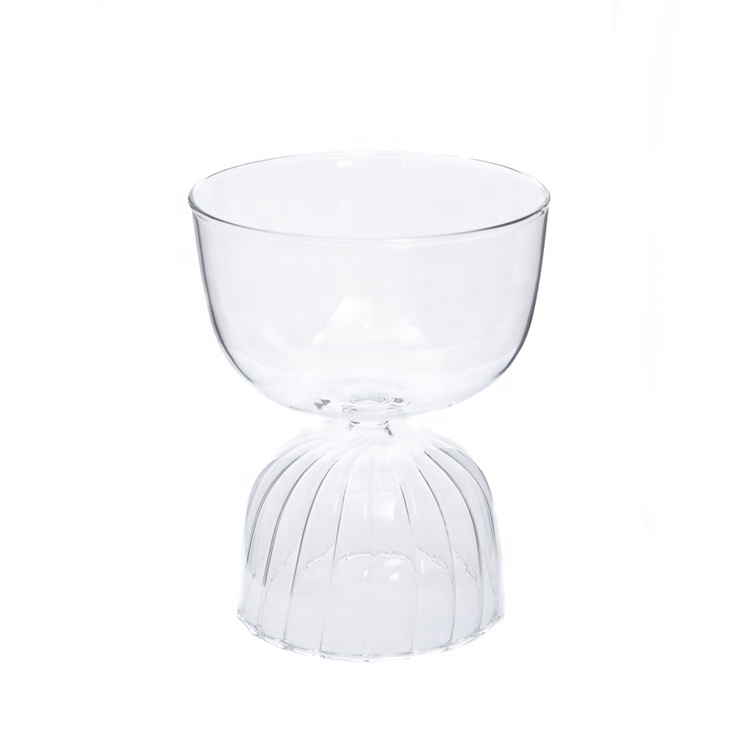 High Borosilicate Glass Dessert Bowl