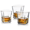 Square Rocks Whiskey Glass