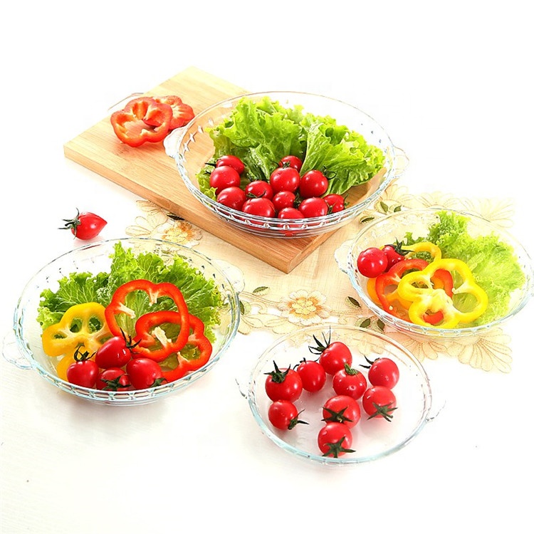Glass Pie Pan Set