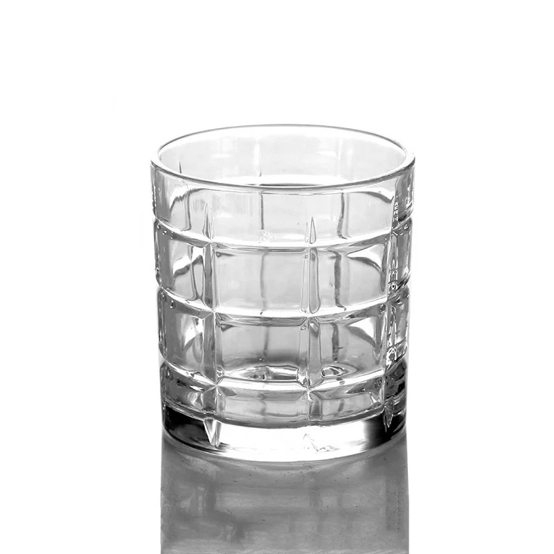Clear Lattice Bottom Custom Pattern Shot Cup