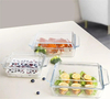 Heat-Resistant Square Glass Bakeware With Lid And Double Ears