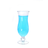 Wine Glass Cup of Pina Colada Zombie Glass Cup Hurricane Glass Cup