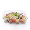 Oven Safe Square High Borosilicate Glass Baking Tray
