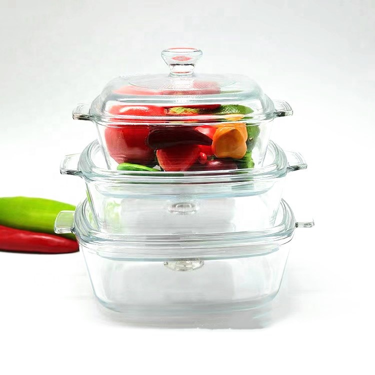 Glass Stockpot With Glass Cover