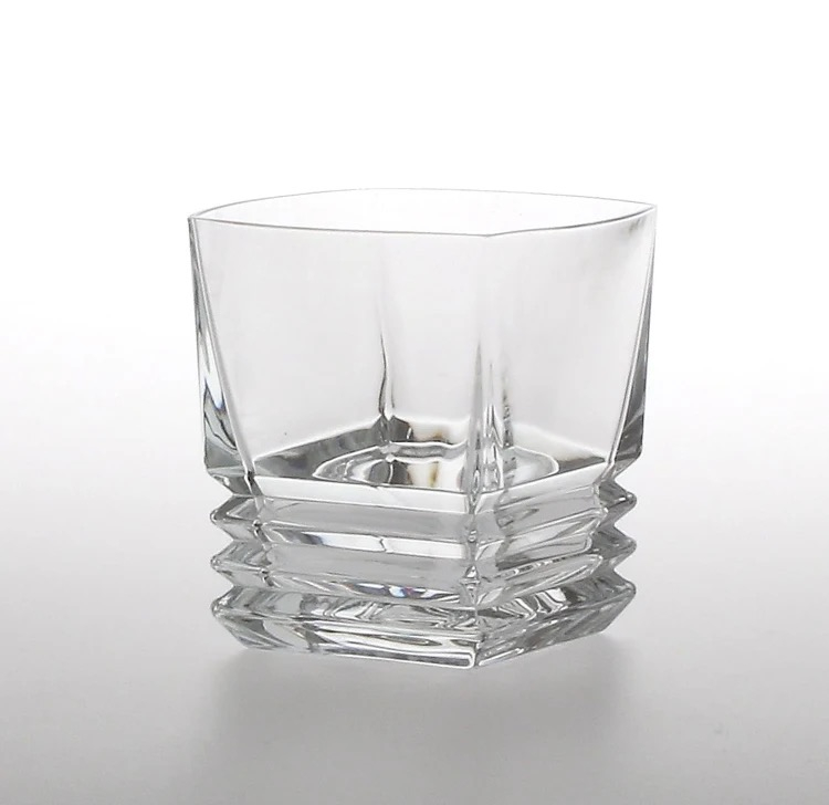 Square Rocks Whiskey Glass