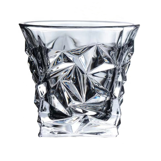 Diamond Cut Whiskey Glass