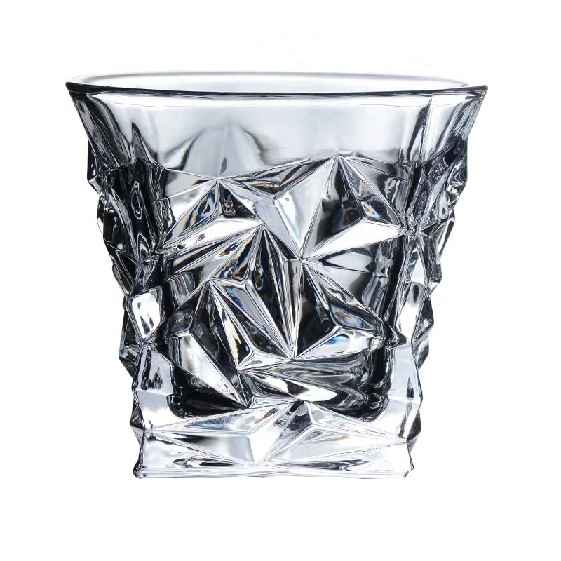 Diamond Cut Whiskey Glass
