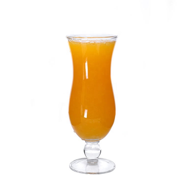 Wine Glass Cup of Pina Colada Zombie Glass Cup Hurricane Glass Cup