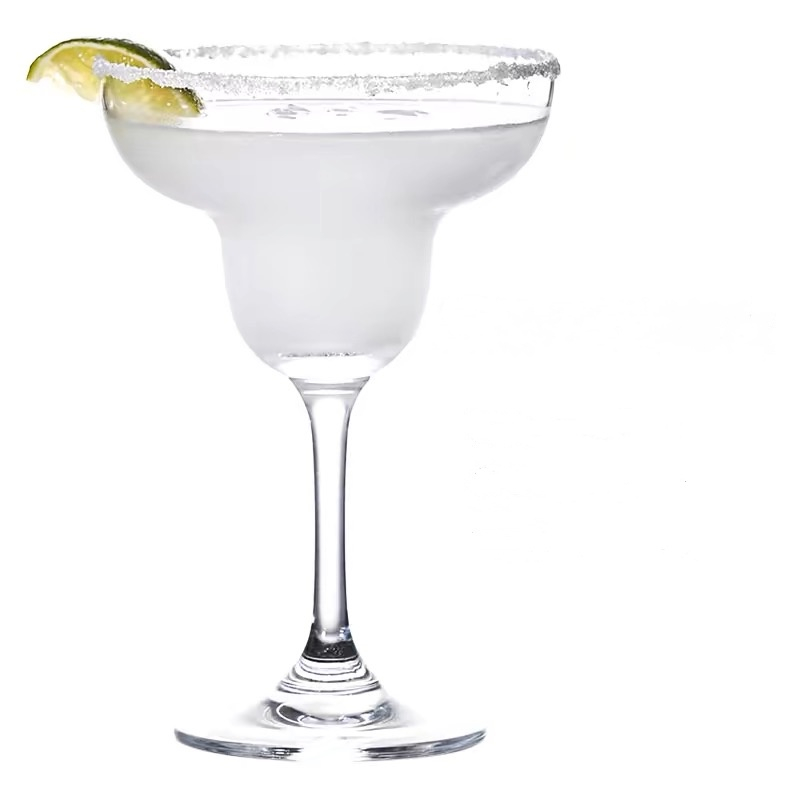 Handblown Leedfree Crystal Margarita Glass