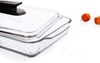 Square Cookware Tempered Glass Plate Baking Heat Resistant Glass Food Container With Lid