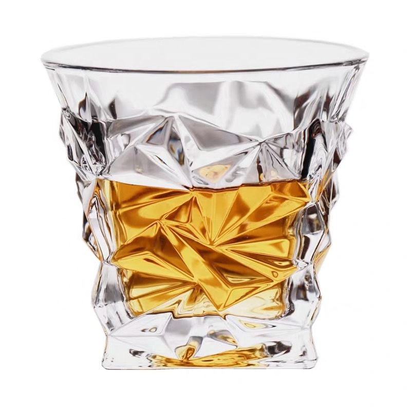 Diamond Cut Whiskey Glass