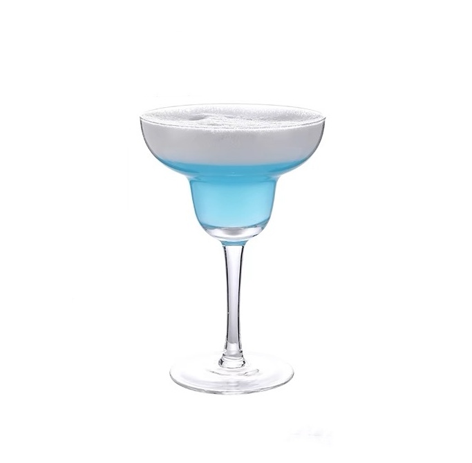 Handblown Leedfree Crystal Margarita Glass