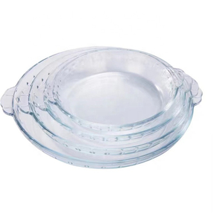 Glass Pie Pan Set