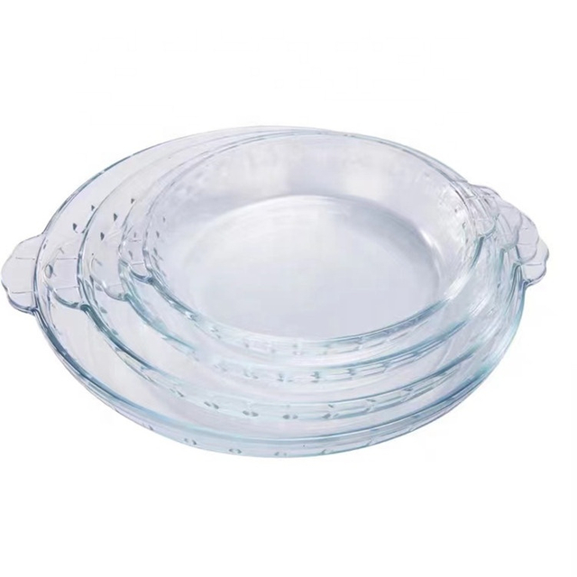 Glass Pie Pan Set