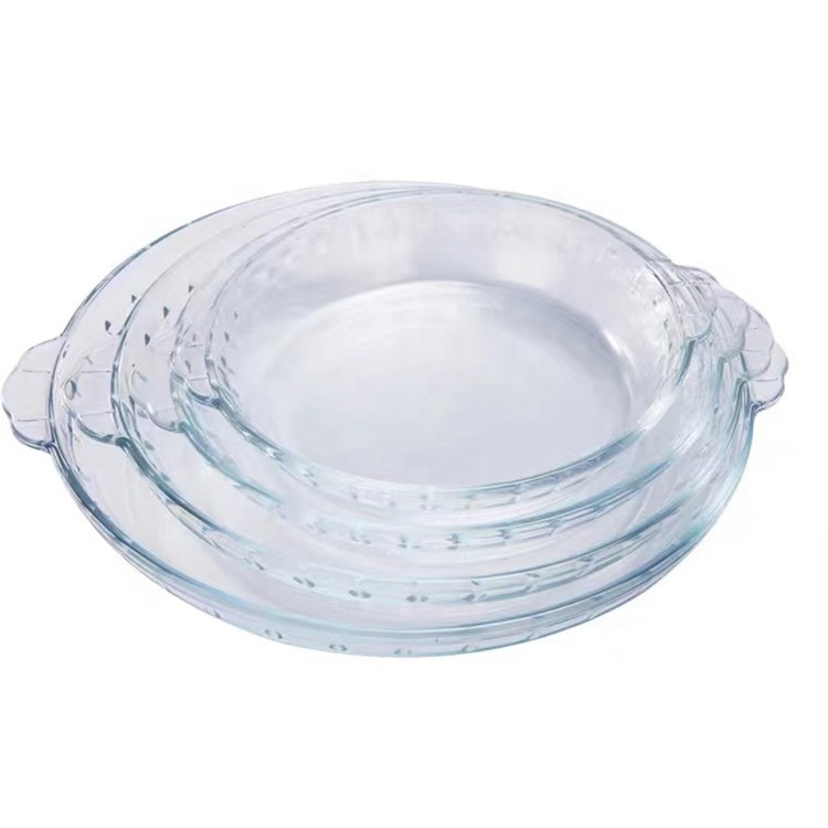 Glass Pie Pan Set