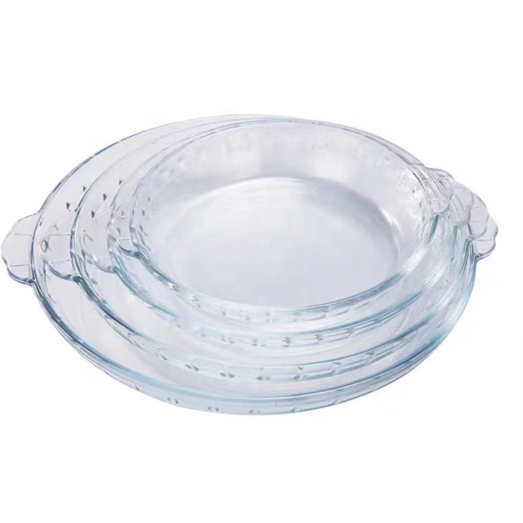 Glass Pie Pan Set