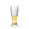 Thickened Waisted Lead Free Crystal Glass Beer Mugs